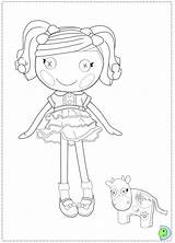 Coloring Lalaloopsy Pages Dinokids Dolls Print Printable Printables Colorear Para Berry Close Colouring Doll sketch template