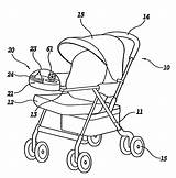 Stroller sketch template