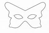 Butterfly Kids Coloring Pages Mask sketch template