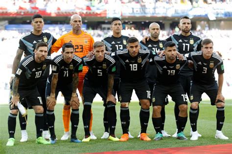 Argentina V Iceland World Cup Starting Line Ups New Straits Times
