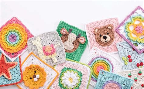 3d granny squares 100 crochet patterns for pop up granny squares