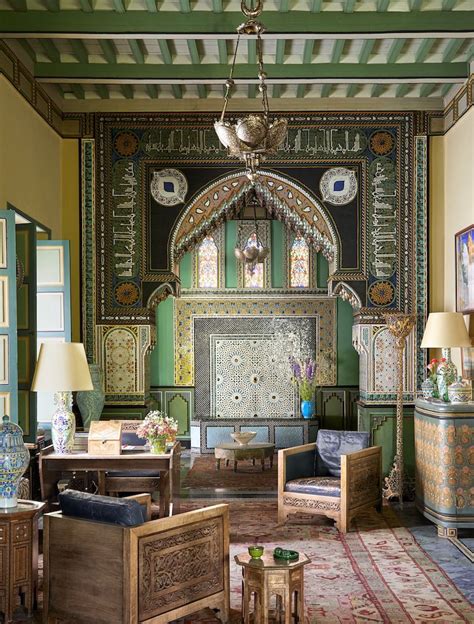 intimate   yves saint laurents private marrakech home