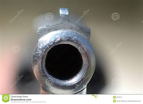 barrel stock photo image  revolver