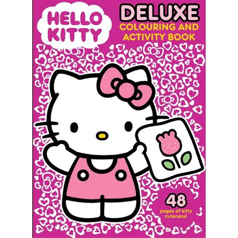 kitty deluxe colouring  activity book big