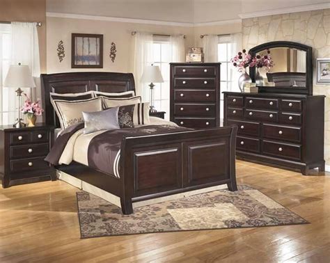 darker color oak wood finish ensembles de meubles de chambre