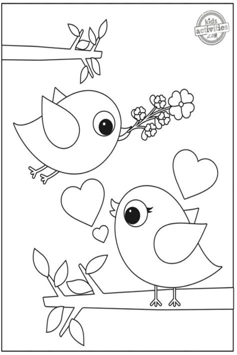 preschool valentine coloring pages  print color parentingherecom