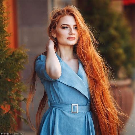 russian woman who suffered from alopecia now has long hair daily mail