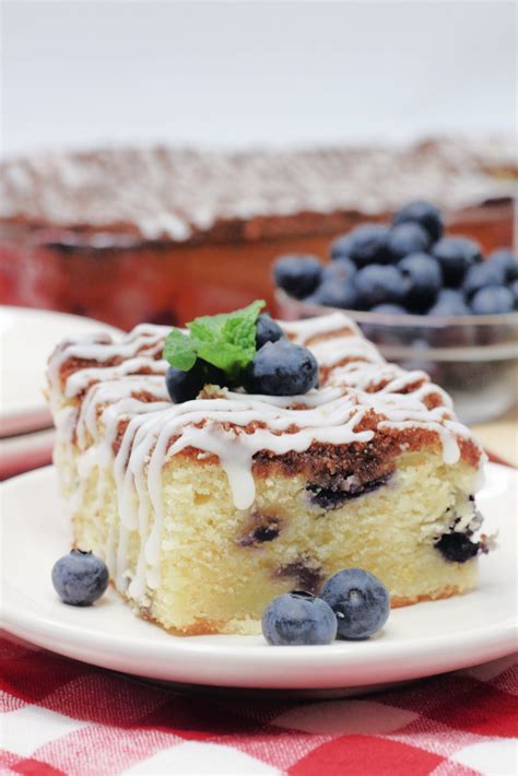 easy blueberry  lemon cake aria art