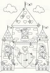 Castle Fairytale Di Da Colorare Disegni Istockphoto Castelli Color Outline Coloring Castello Pages Sparkly Kleurplaten Principessa Princess Articolo Colore Fairy sketch template