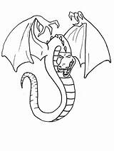 Coloring Dragons Fantasy Pages Easily Print sketch template