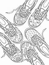 Coloring Pages Adult Book Dover Publications Shoes Mandala Printable Sneaker Doverpublications Color Kids Books Sheets Designs Welcome Cute Tree Dead sketch template