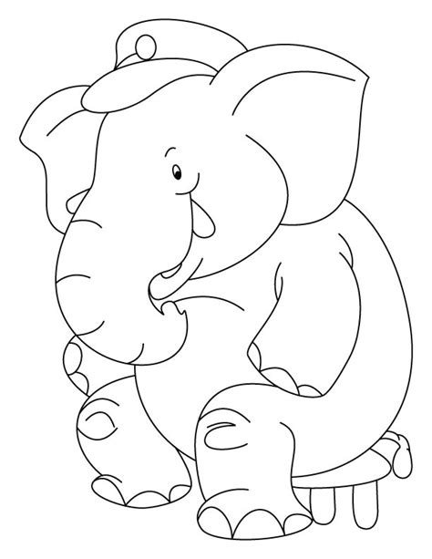 elephant coloring page   elephant coloring page  kids