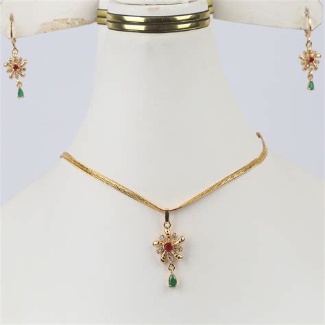 stylish golden chain necklaces jewelry set  girls ps   shopping price  pakistan