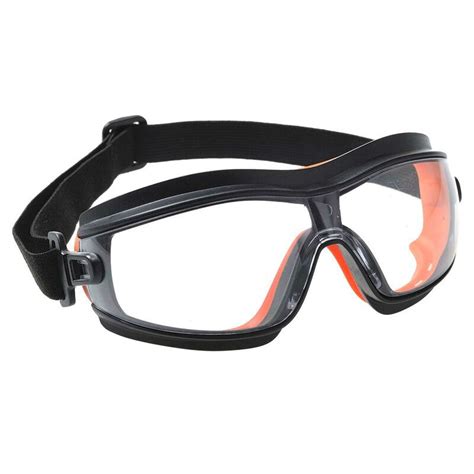 portwest clear slim safety goggles pw26clr safetygoggles