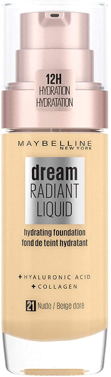 Maybelline New York Dream Satin Liquid Spf13 Face Foundation 1 01 Oz