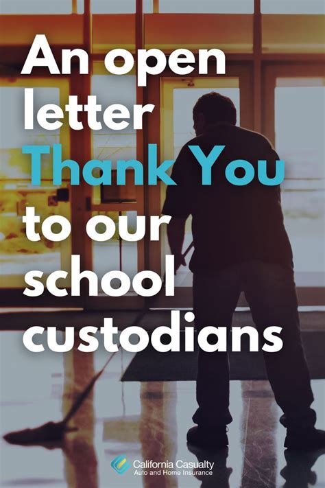 custodians open letter school custodian teacher