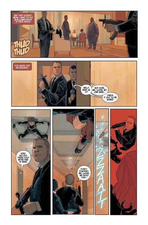 Black Widow 1 Preview 2 By Phil Noto Comic Art