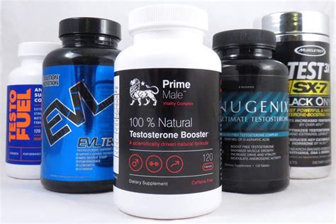 The Big List Of T Boosters Best 5 Supplements