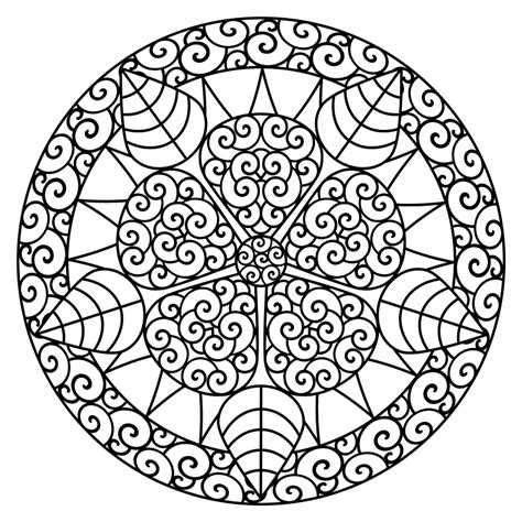 intricate design coloring pages   intricate design