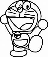 Doraemon Coloring Pages Colouring Fine Cartoon Print Color Getdrawings Wecoloringpage Choose Board sketch template