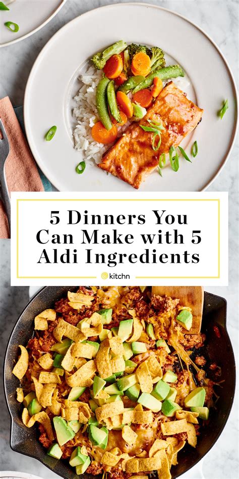 these 5 ingredient aldi dinners are impossibly easy 5 ingredient
