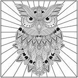 Coloring Owl Pages Mandala Music Adult Indie Color Printable Hard Print Owls Getcolorings Blank Adults Sheet Book Getdrawings Popular Colorings sketch template