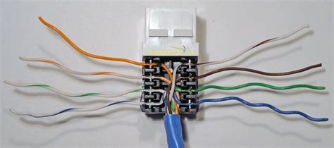 cat rj wiring diagram keystone jack