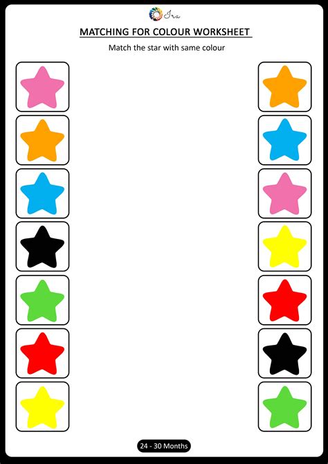 color matching worksheet