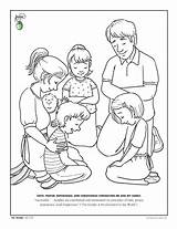 Holy Family Coloring Getdrawings sketch template