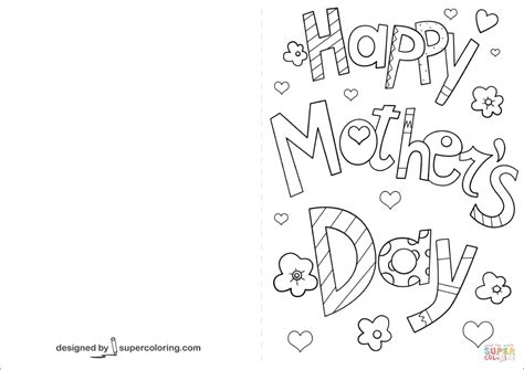 pretty image  happy mothers day coloring pages birijuscom