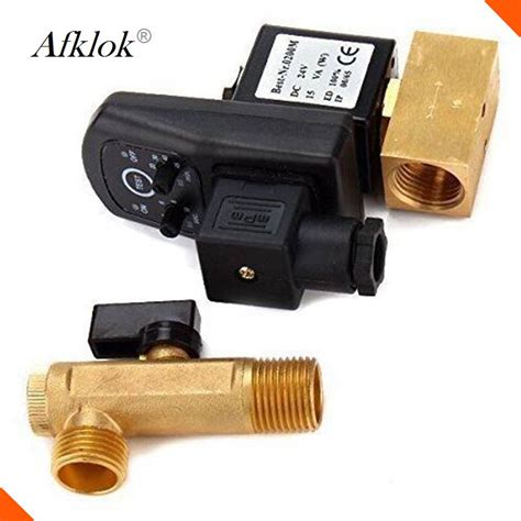 china china wholesale  volt solenoid water valve manufacturers   opt electric drain