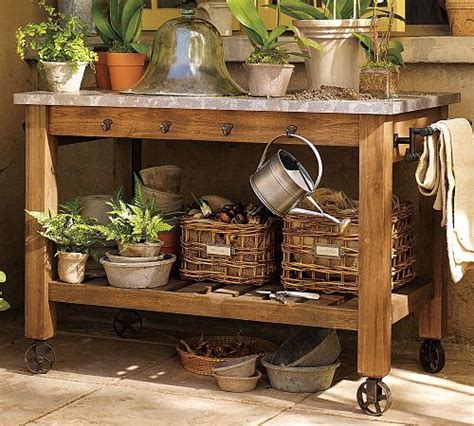 potting bench work space inspiration