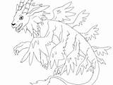 Holydramon Magnadramon sketch template