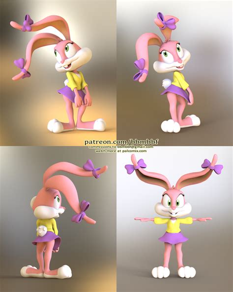 Babs 3d Model By Bbmbbf On Deviantart