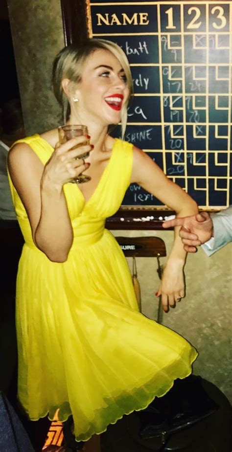 Julianne Hough Stunning In Yellow Dress Celeblr