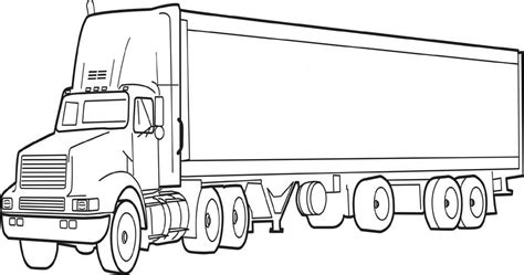 printable truck coloring pages lautigamu
