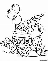 Easter Bunny Coloring Pages Eggs Cute Printable Bunnies Print Color Fun Drawing Supercoloring Book Getdrawings Paper Search sketch template
