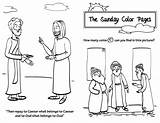 Ordinary Sunday Time 29th Pages Coloring Catholic Kids sketch template