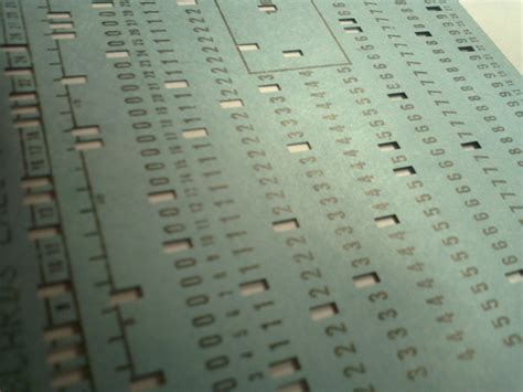 punch card  photo  freeimages