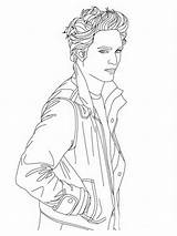 Twilight Coloring Rob sketch template
