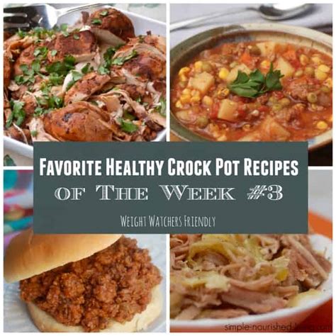 Favorite Healthy Asian Crock Pot Recipes Week 3 Weight