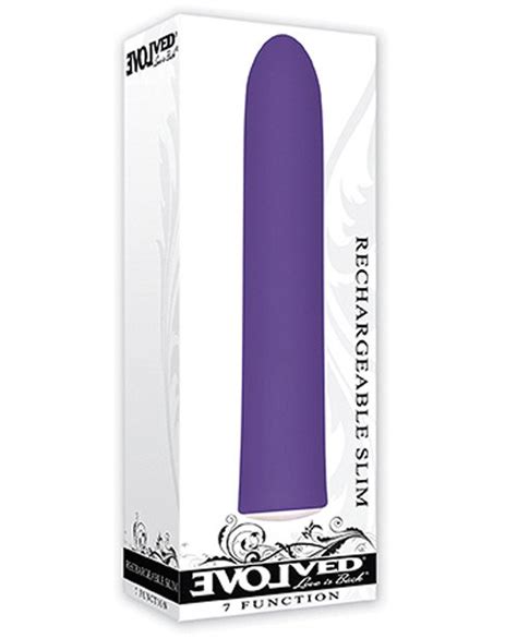 evolved love is back rechargeable slim purple