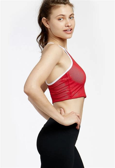 hoop crop tank red womens workout outfits yoga tank tops workout