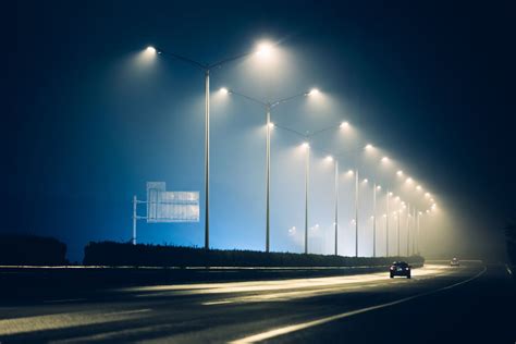 led street lighting  brighter bluer  increasing environmental risk