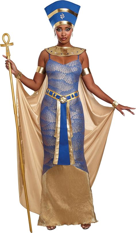 Dreamgirl Women S Luxurious Metallic Nefertiti Costume Gown