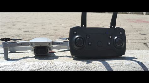 drone mini  outdoor flight budget drone mavic mini clone youtube