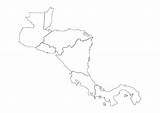 Centroamerica Amerika Centraal América Zentralamerika Malvorlage Grote Große sketch template