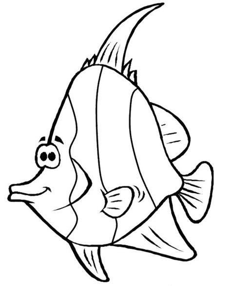 picture fish coloring pages fish coloring page angel coloring pages