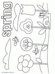 spring coloring pages coloring pages