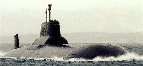 Photos Of Russian Typhoon Class Nuclear Submarine